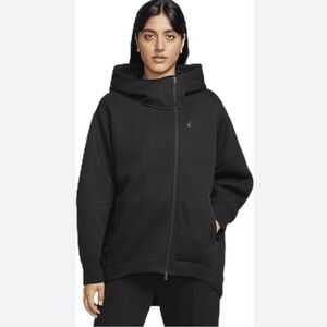 Oversized full-zip Nike cape hoodie